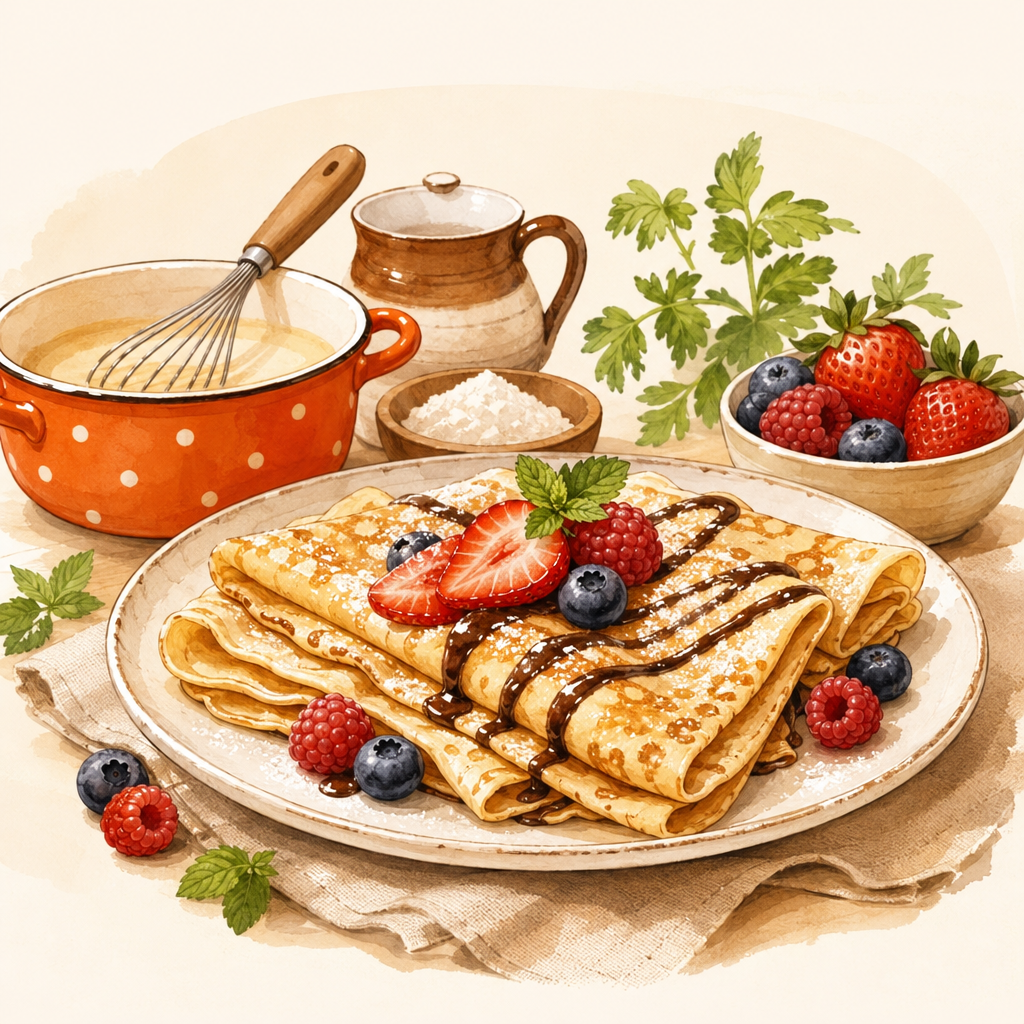Palacinky a lievance
