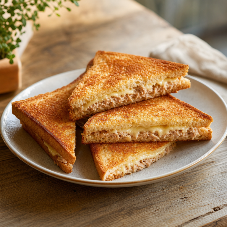 Chrumkavé toasty s tuniakovou nátierkou a syrom: trik proti rozmočeniu