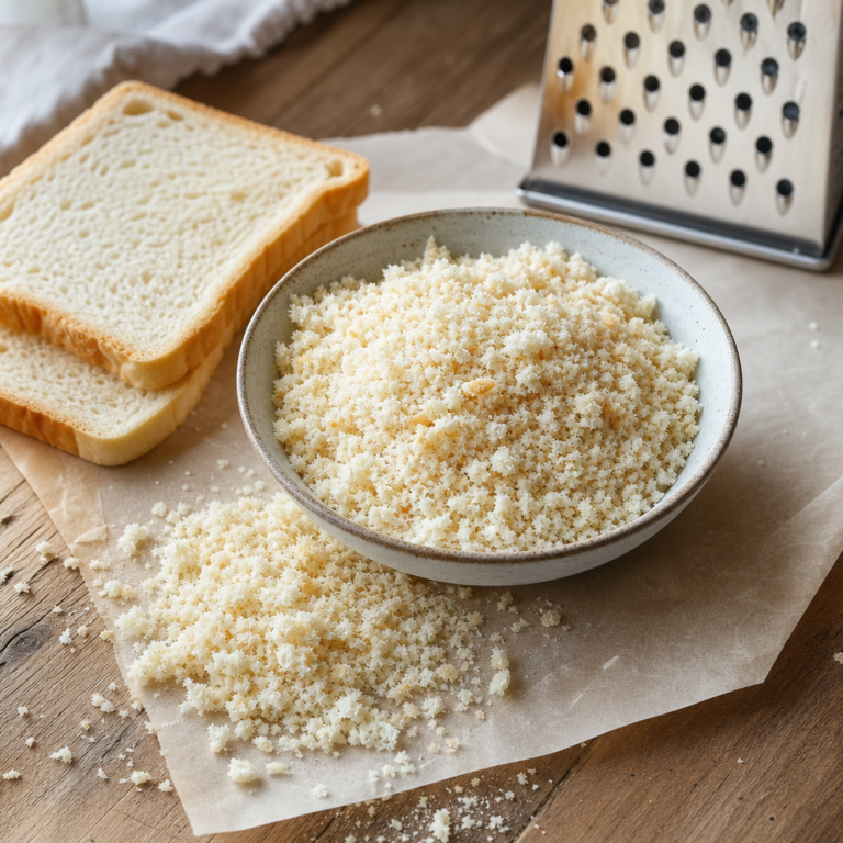 Keď nechcete klasickú strúhanku: domáce panko z toastového chleba krok za