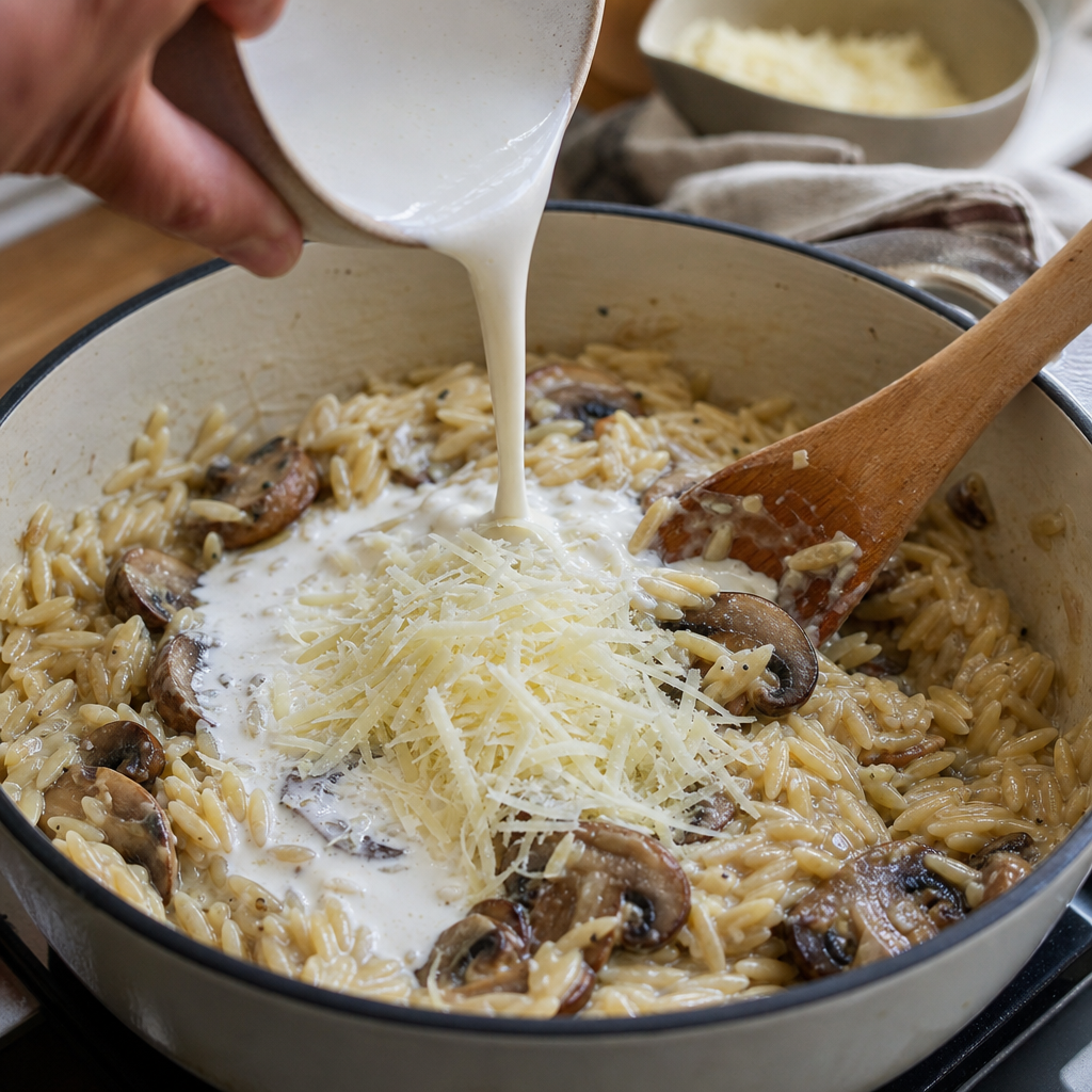 Krok receptu: Keď je orzo takmer