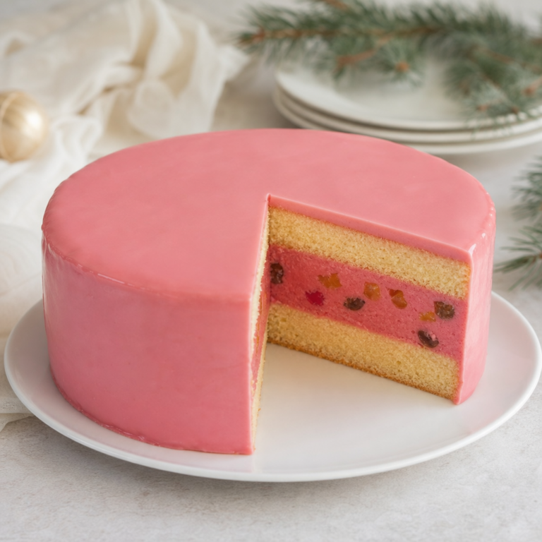 Punčová torta bez shortcutov: pečené pláty, punčová vrstva a pevný sviatočný rez